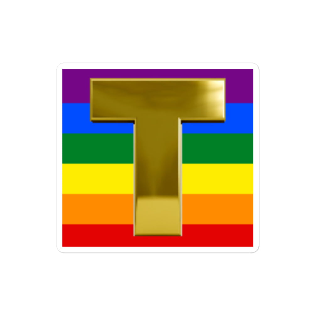 Gay For Trump Official Logo Sticker PYGear Com