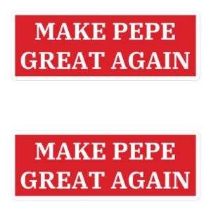 MAKE PEPE GREAT AGAIN Sticker Pack