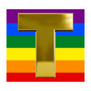 Gay For Trump Official Logo sticker