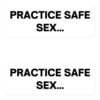 Practice Safe Sex Sticker Pack