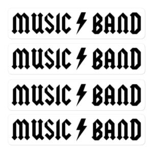 MUSIC BAND Sticker Pack