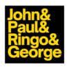 John & Paul & Ringo & George sticker