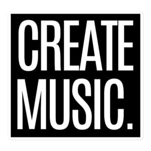CREATE MUSIC Sticker
