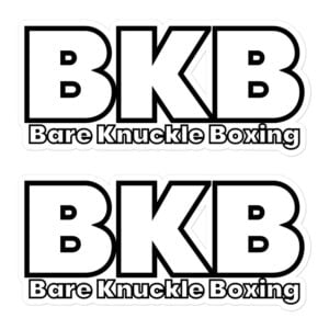 BKB Bare Knuckle Boxing - BKB Logo PG version Sticker Pack