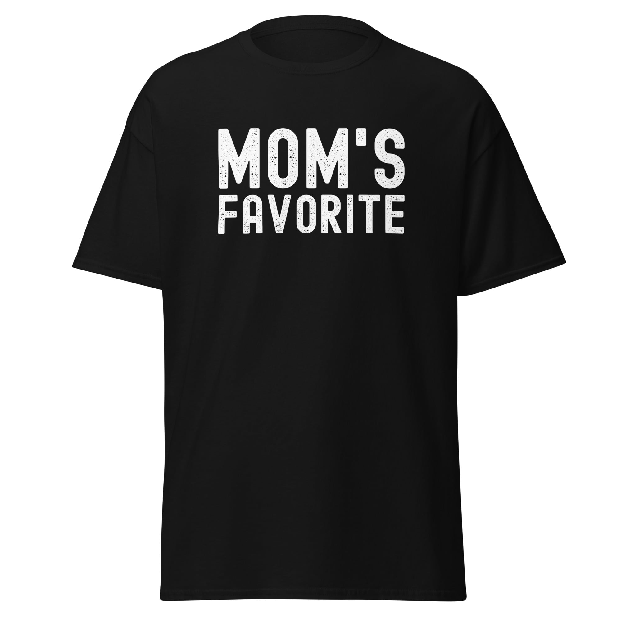 MOM's Favorite (distressed texture) Men's T-Shirt - Image 5