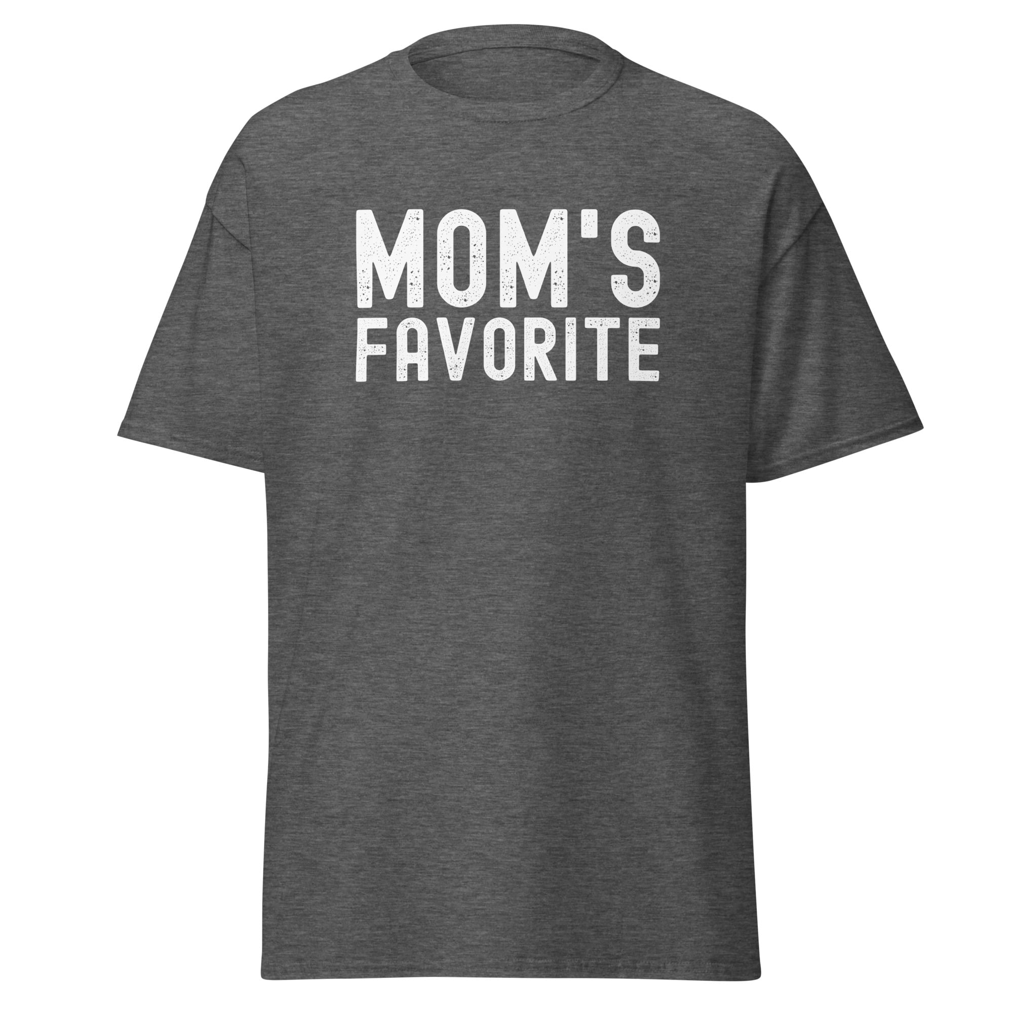 MOM's Favorite (distressed texture) Men's T-Shirt - Image 10