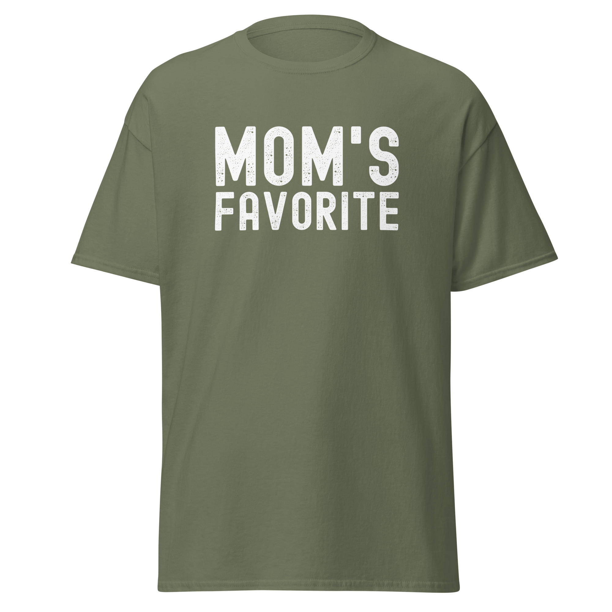 MOM's Favorite (distressed texture) Men's T-Shirt - Image 11