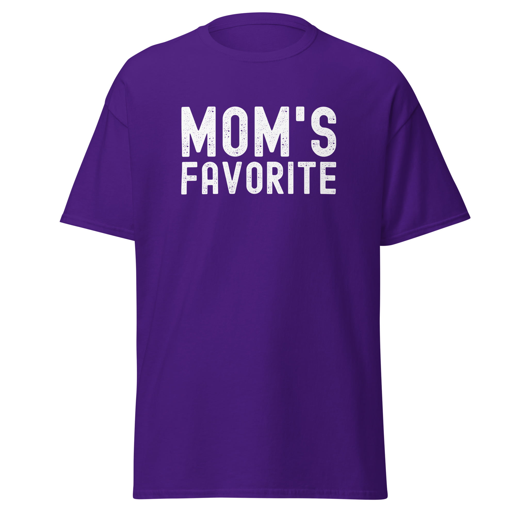 MOM's Favorite (distressed texture) Men's T-Shirt - Image 7