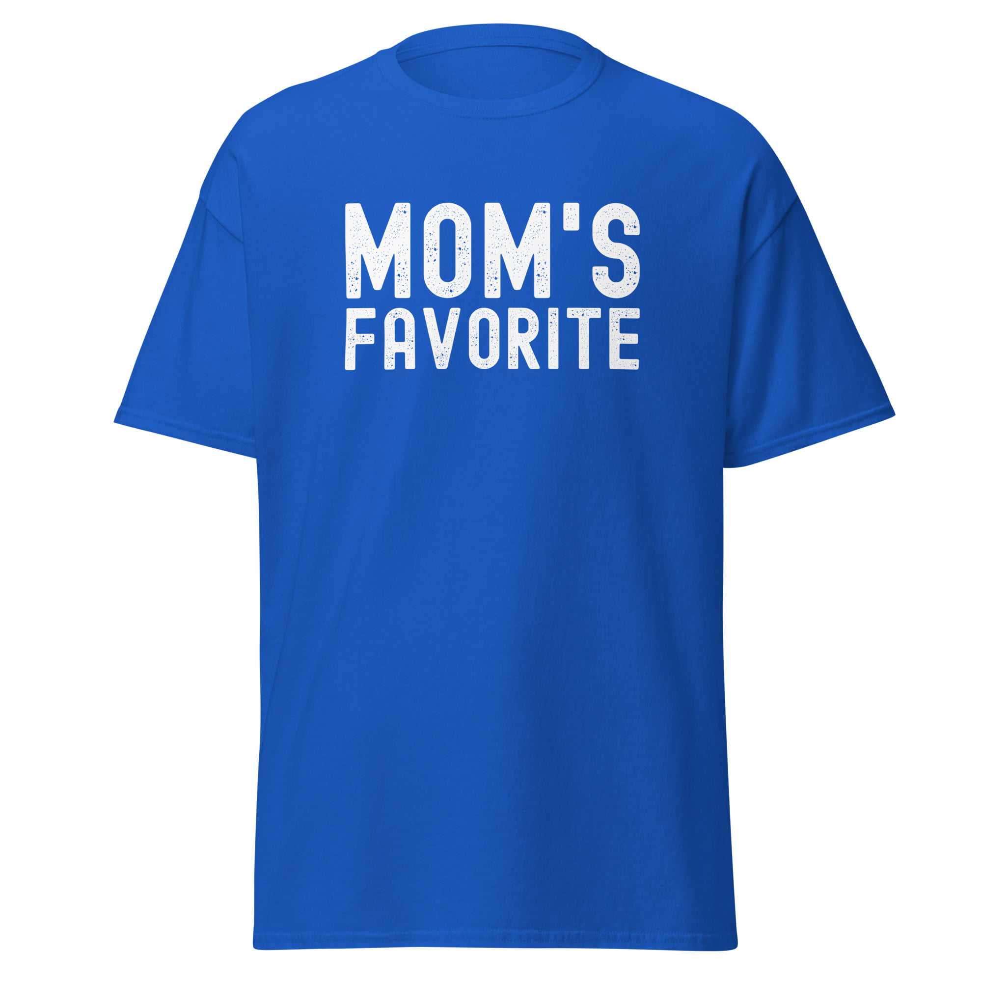 MOM's Favorite (distressed texture) Men's T-Shirt - Image 9