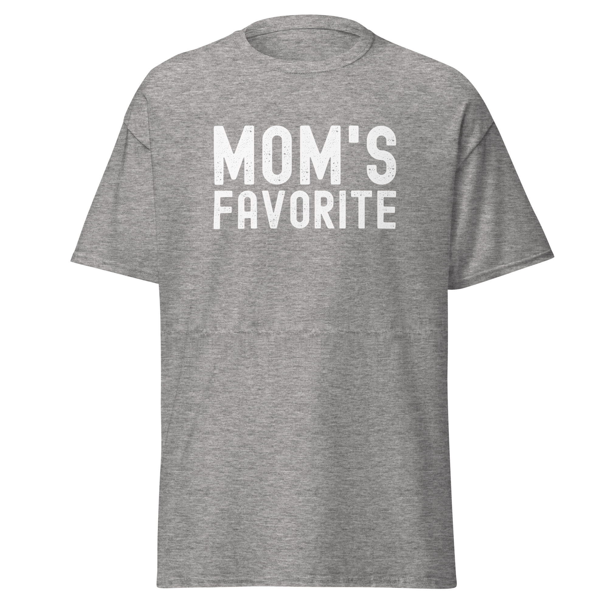 MOM's Favorite (distressed texture) Men's T-Shirt - Image 17
