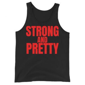 Robert Oberst STRONG AND PRETTY (in red letters) Tank Top