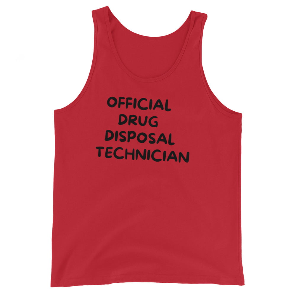 Official Drug Disposal Technician Tank Top - Image 4