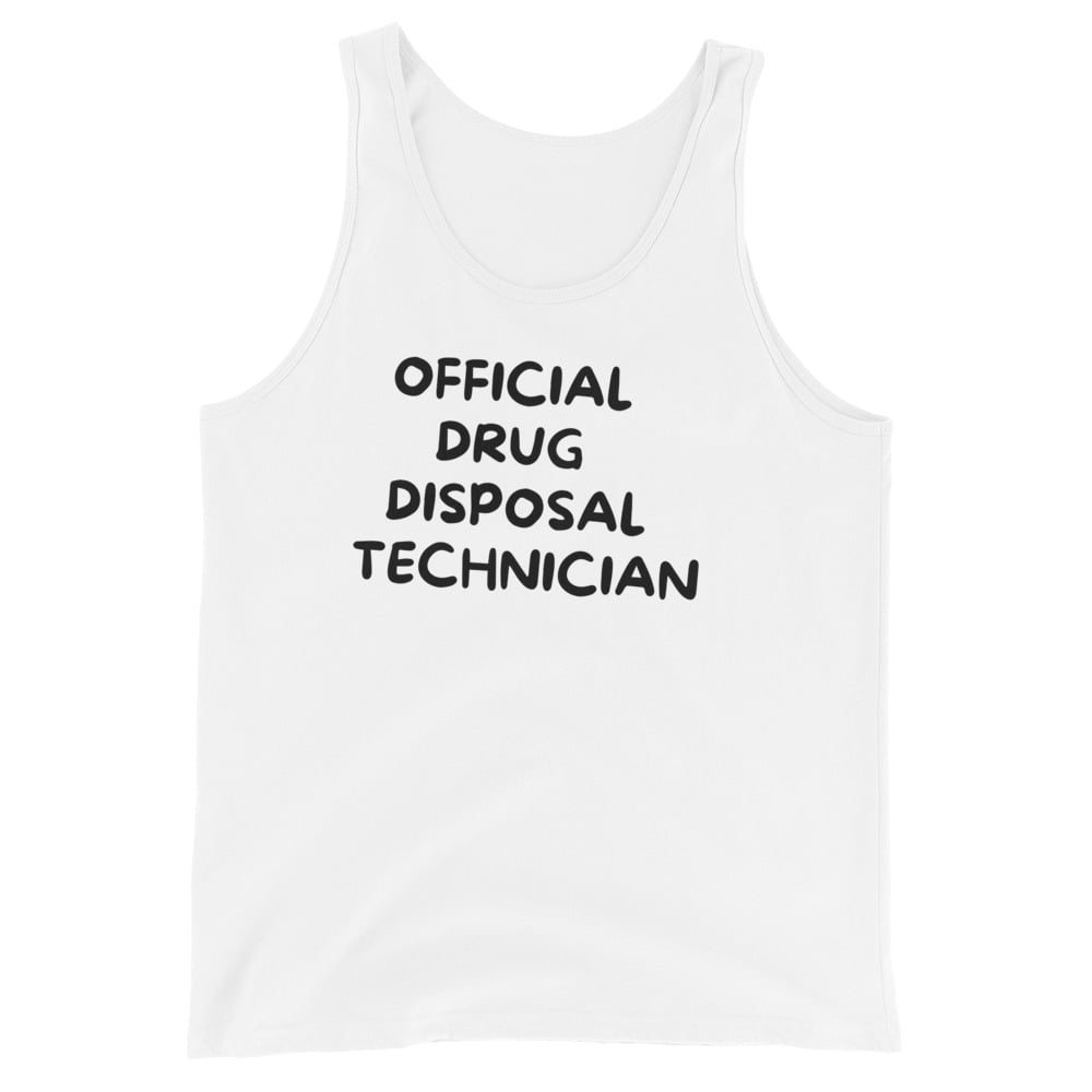 Official Drug Disposal Technician Tank Top - Image 5