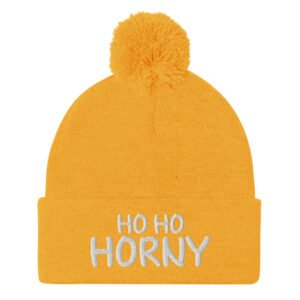 Ho Ho HORNY Pom-Pom Beanie - Image 12