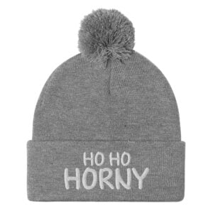 Ho Ho HORNY Pom-Pom Beanie - Image 11