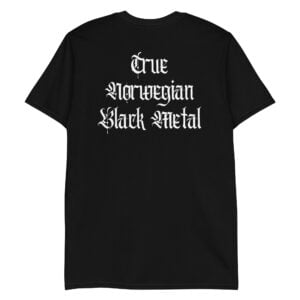 Alternative view of True Norwegian Black Metal (FRONT + BACK) T-Shirt