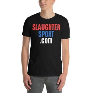 SLAUGHTERSPORT.COM T-Shirt (Back + Front)