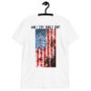 Aaron Lewis AM I THE ONLY ONE T-Shirt (Heavily Distressed Text & USA Flag)