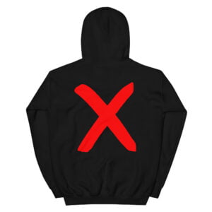 X, Big Red X Hoodie