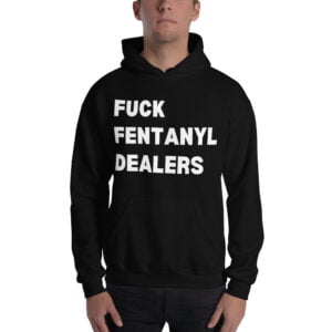 Alternative view of Fuck Fentanyl Dealers Hoodie