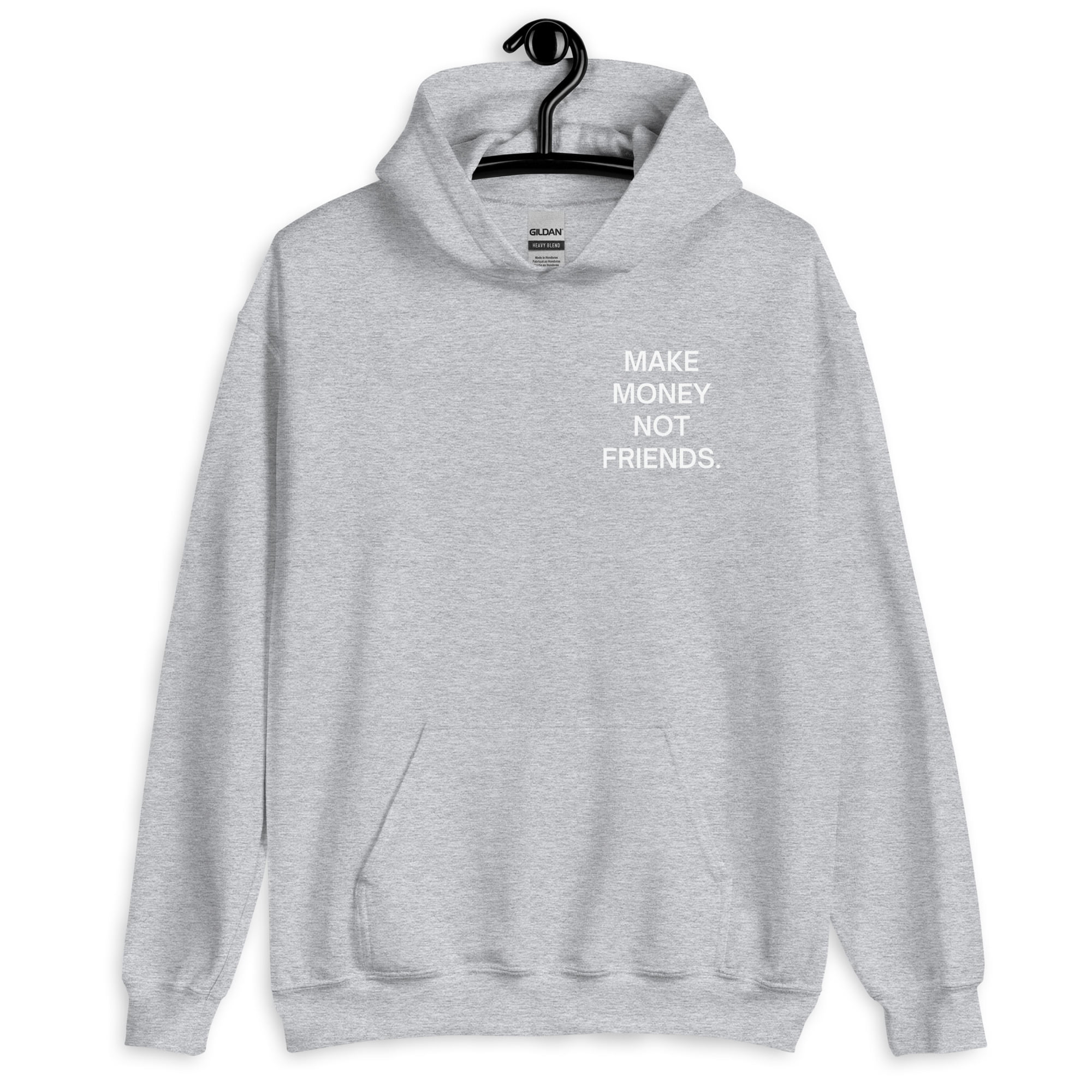 Make Money Not Friends (FRONT + BACK) Hoodie - Image 23