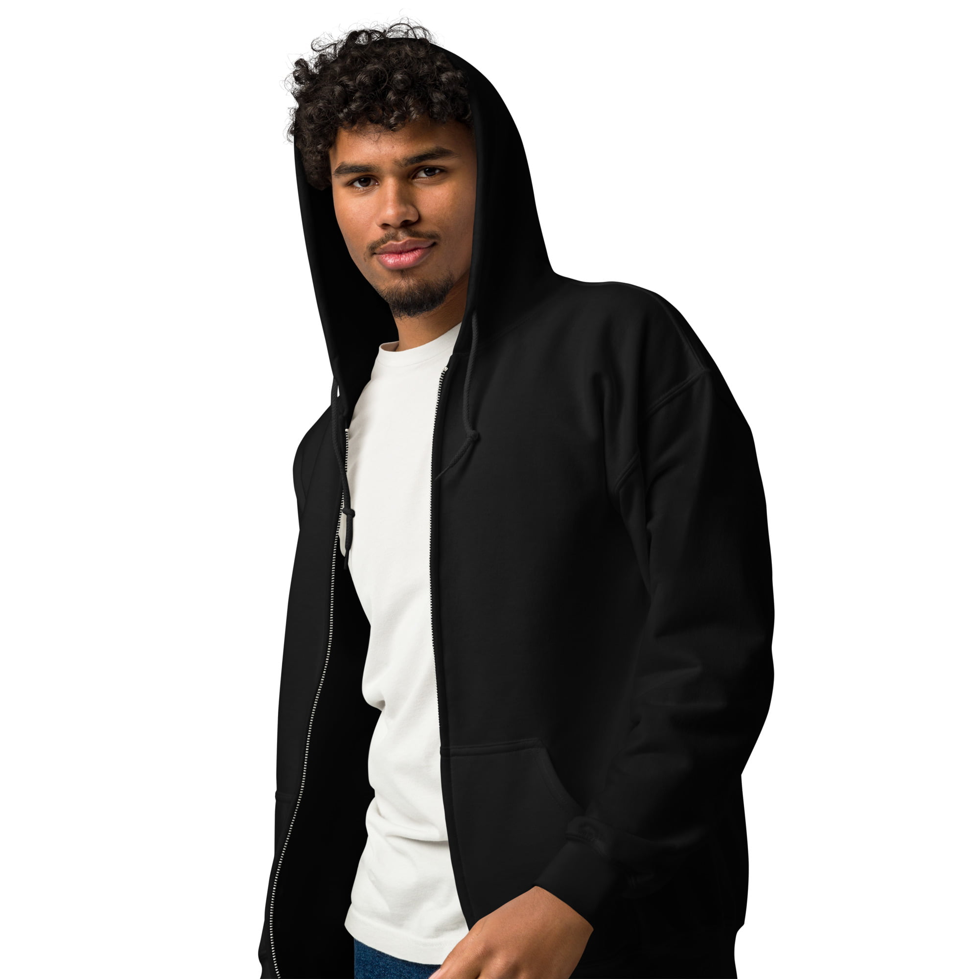 MAKE MONEY NOT FRIENDS Zip Hoodie - Image 2