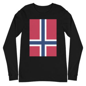 True Norwegian Black Metal (FRONT + BACK) Long Sleeve Shirt