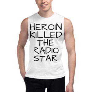 Alternative view of HEROIN KILLED THE RADIO STAR Shirt | Deryck Whibley of Sum 41