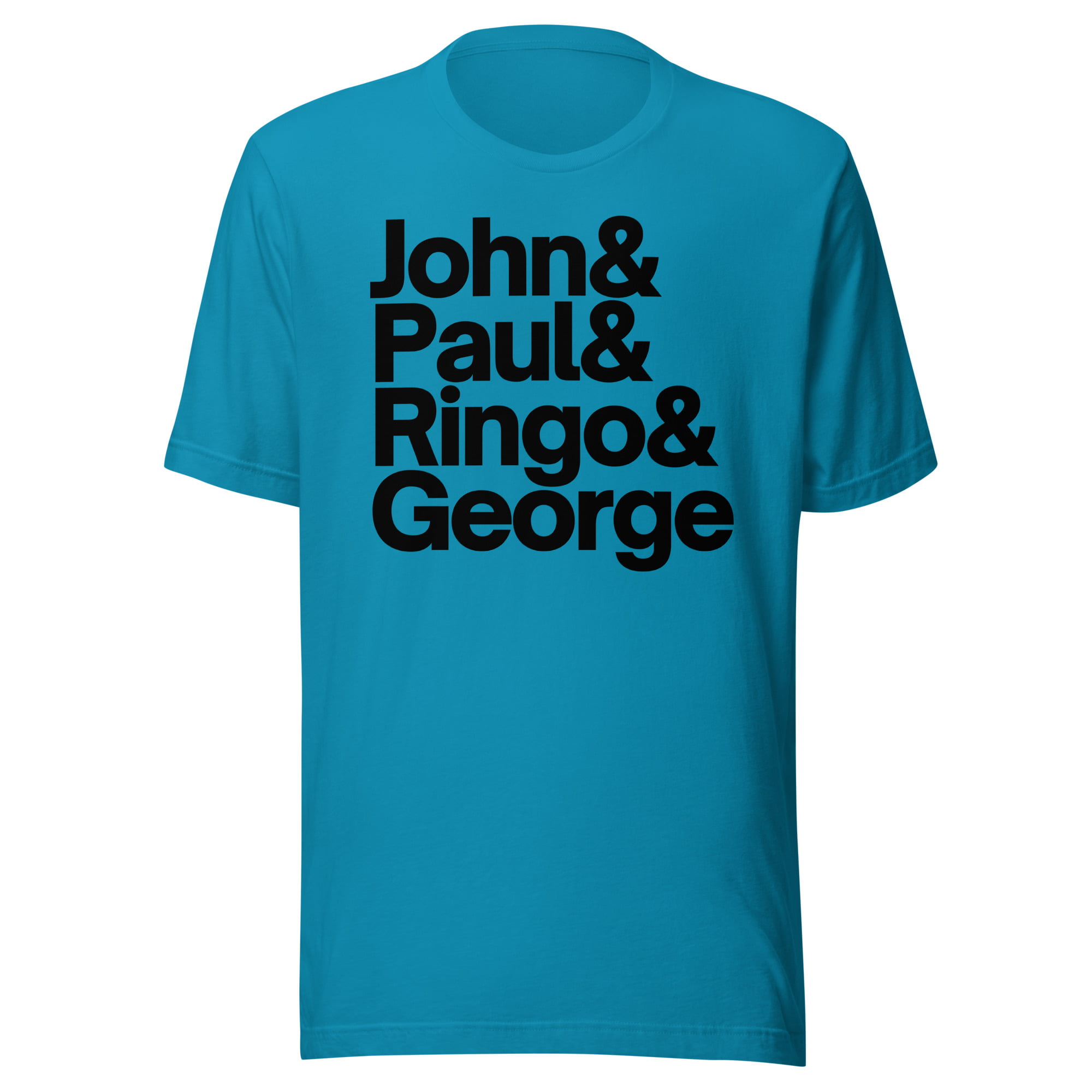 The Beatles John & Paul & Ringo & George Unisex T-Shirt - Image 6