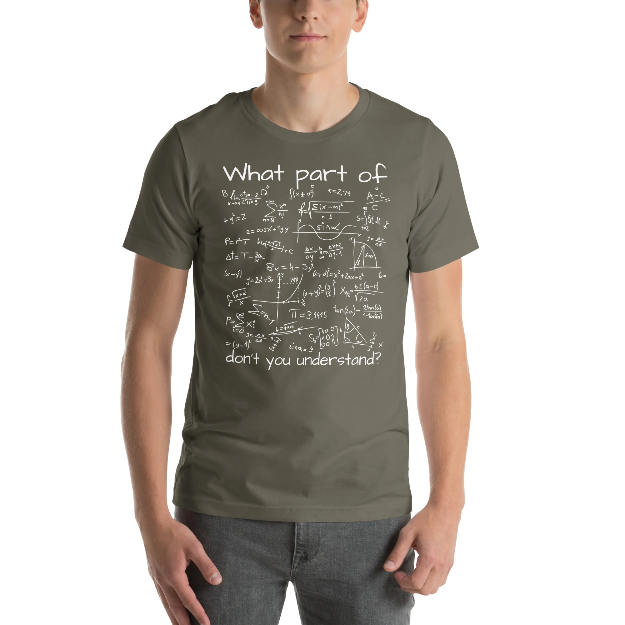 What Part Of (Math Equation) Don't You Understand? Unisex T-Shirt - Image 10