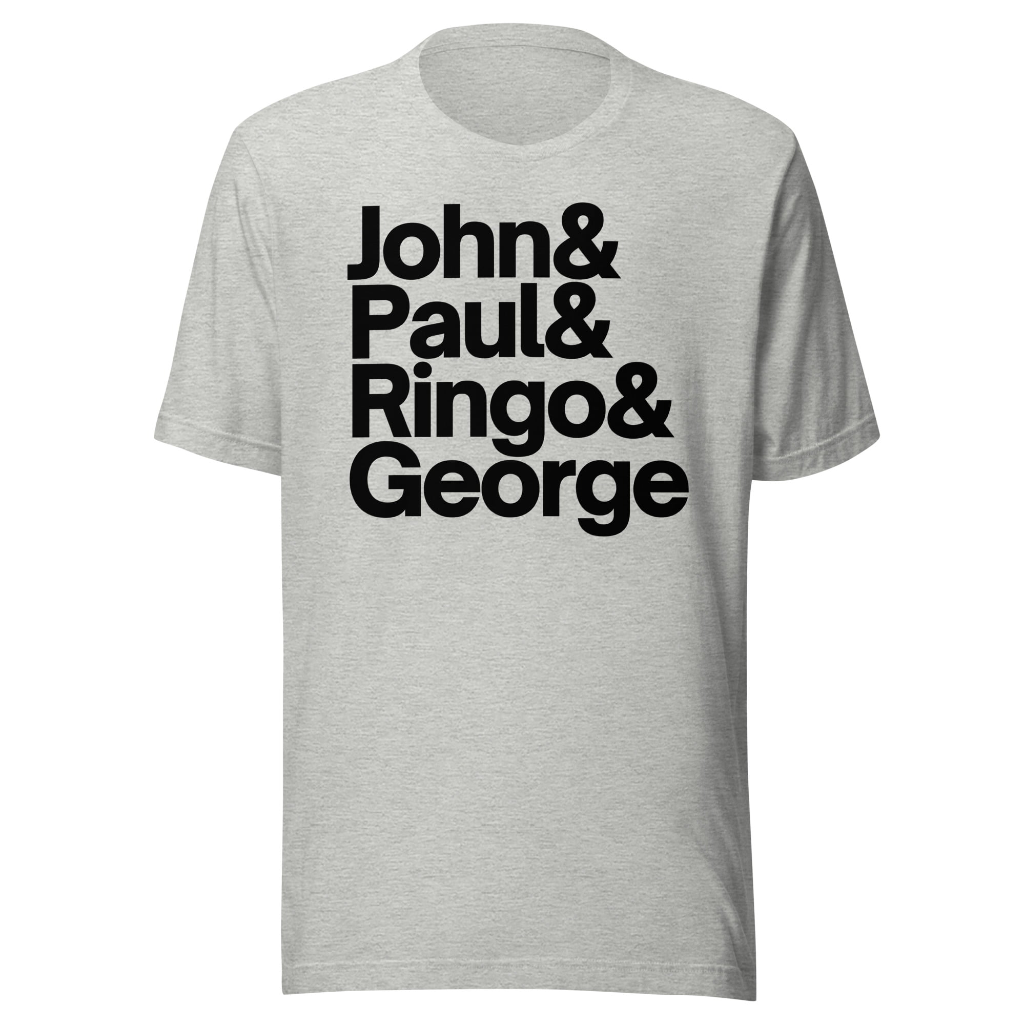 The Beatles John & Paul & Ringo & George Unisex T-Shirt - Image 11