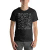 What Part Of (Math Equation) Don't You Understand? Unisex T-Shirt