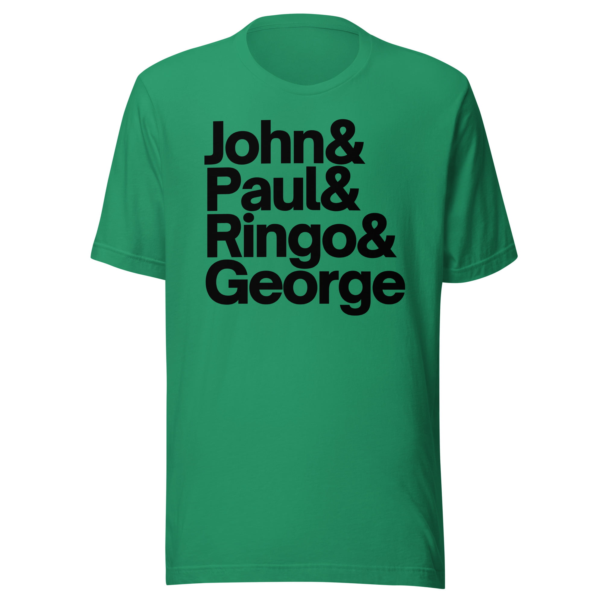 The Beatles John & Paul & Ringo & George Unisex T-Shirt - Image 7