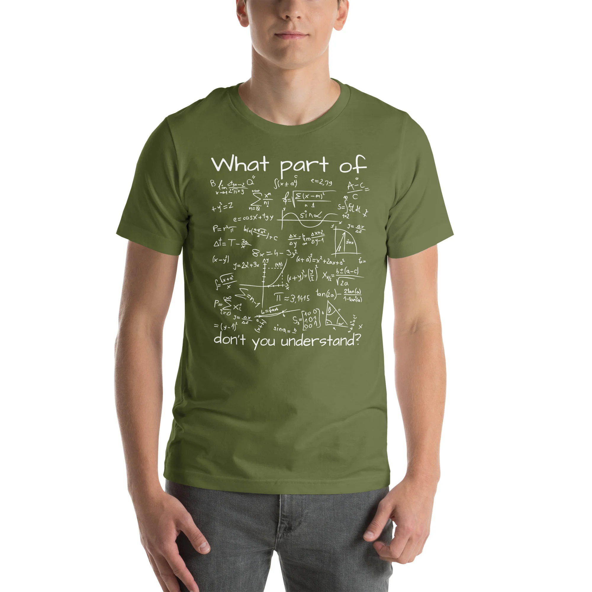 What Part Of (Math Equation) Don't You Understand? Unisex T-Shirt - Image 11