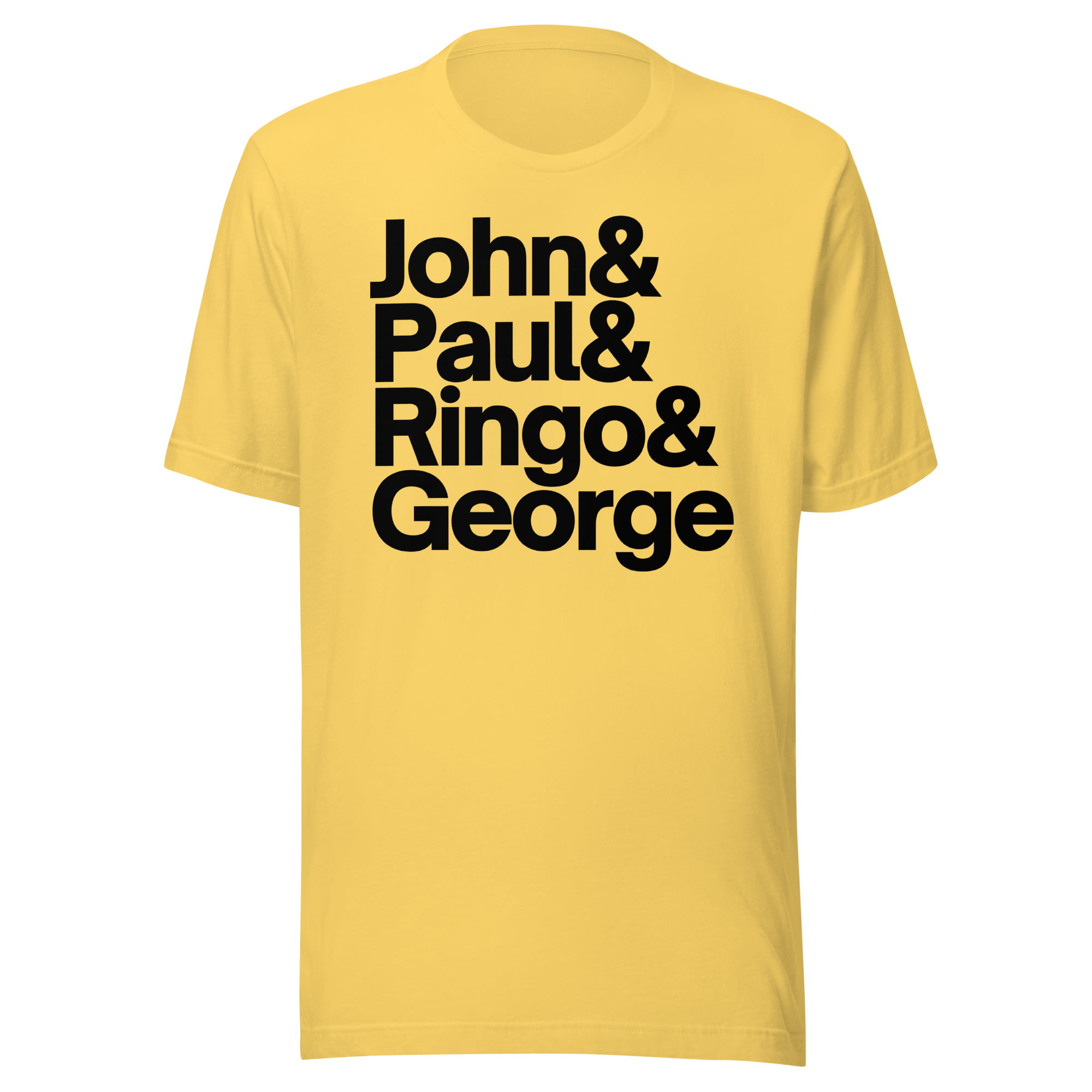 The Beatles John & Paul & Ringo & George Unisex T-Shirt - Image 13