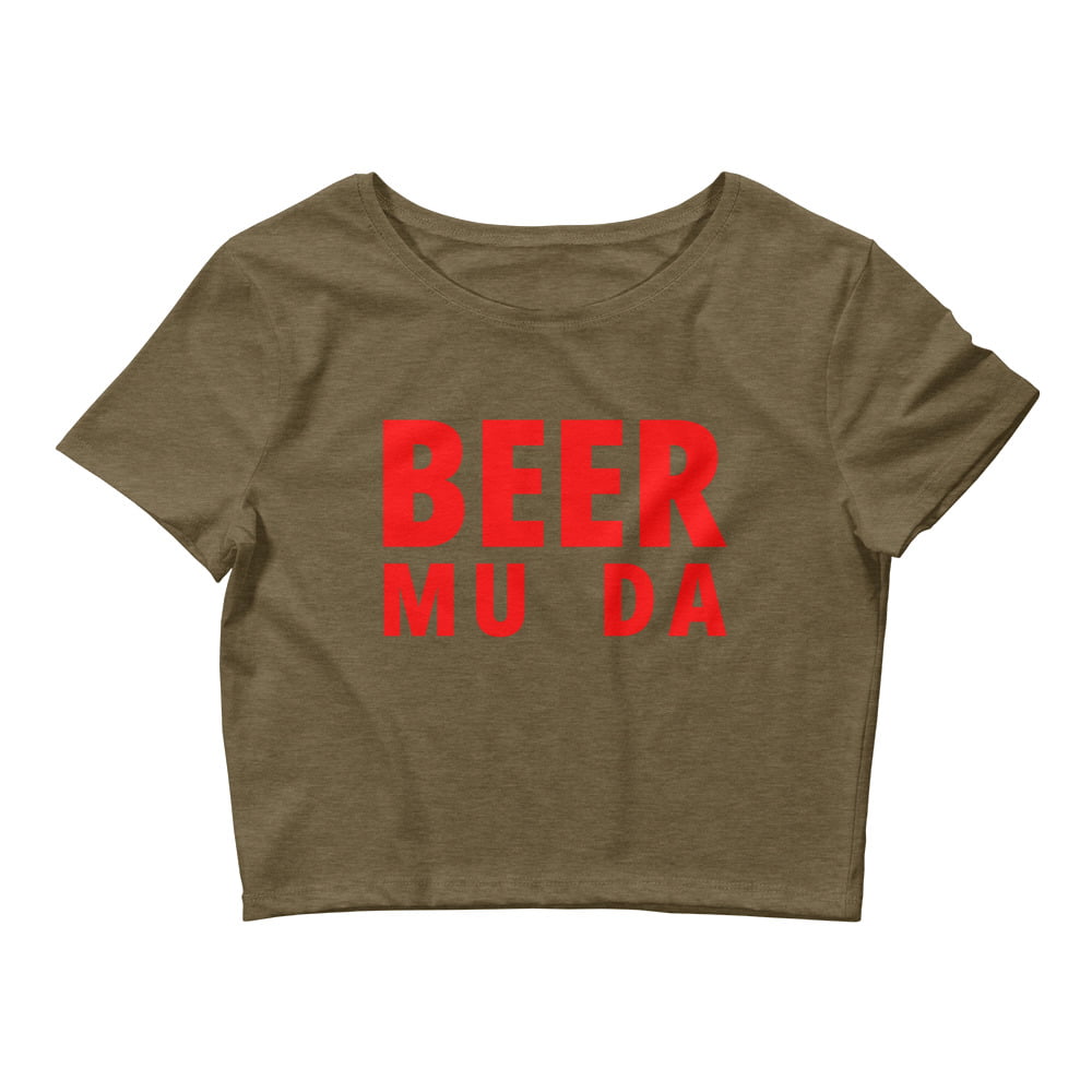 BEER MU DA Crop Top - Image 4