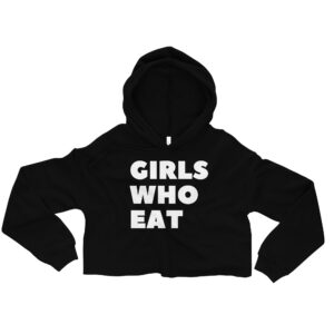 Dani Speegle GIRLS WHO EAT Crop Hoodie