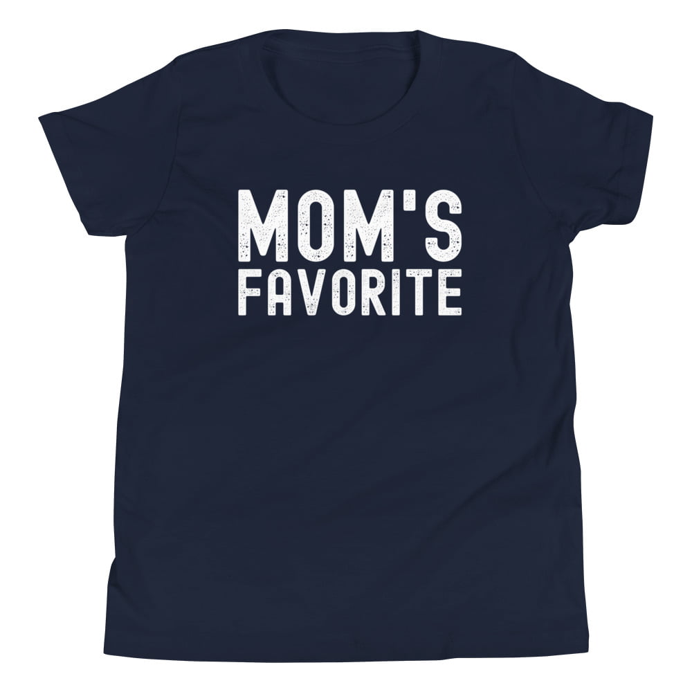 MOM's Favorite (distressed texture) Youth T-Shirt - Image 5