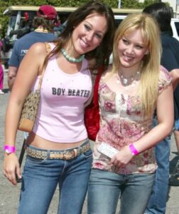 BOY BEATER Tank Haylie Duff + Hilary Duff