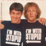 Dumb and Dumber I'm with Stupid shirts
