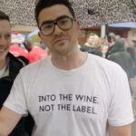 Into The Wine Not The Label David Rose Schitt's Creek t-shirt