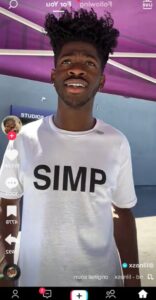 Lil Nas X - SIMP tee shirt