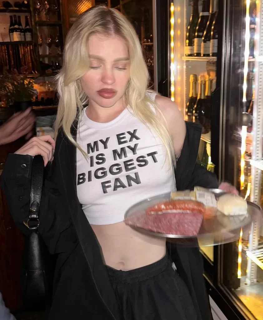 Luisa Sonza My Ex Is My Biggest Fan crop top shirt