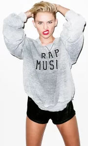 Miley Cyrus RAP MUSIC sweatshirt