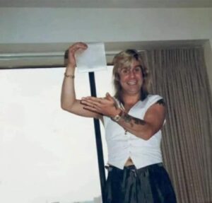 Ozzy Osbourne cocaine bag