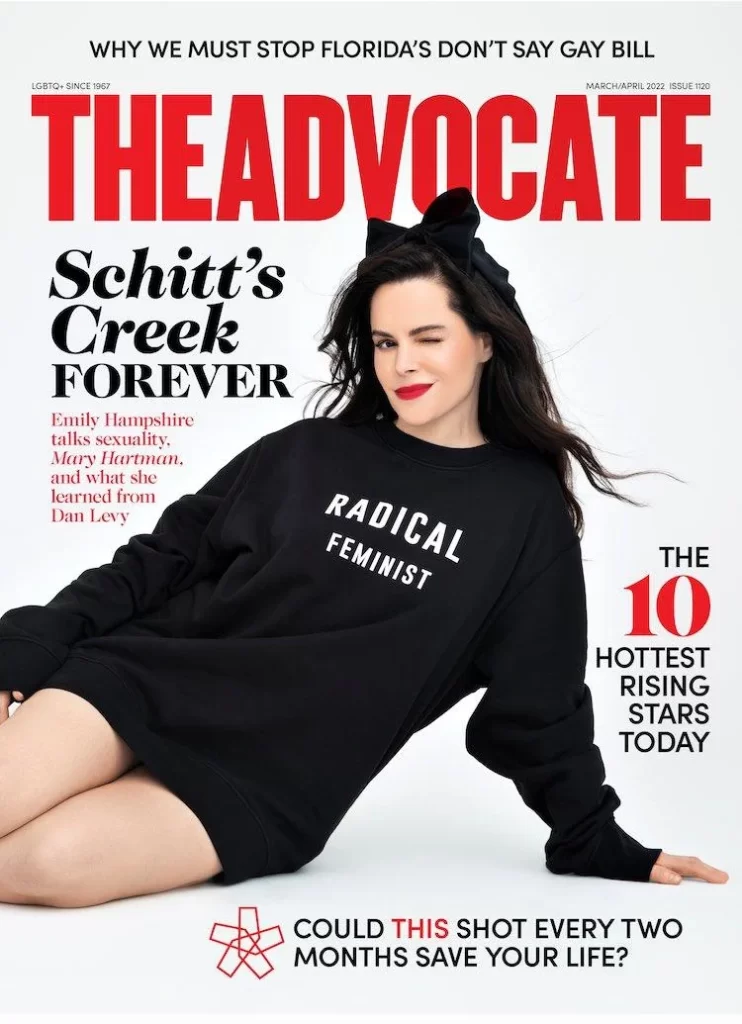 RADICAL FEMINIST shirt Emily Hampshire Schitt's Creek