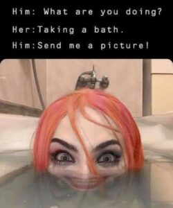Scary Bath Meme