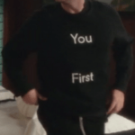 You First sweatshirt David Rose Schitt's Creek season 5