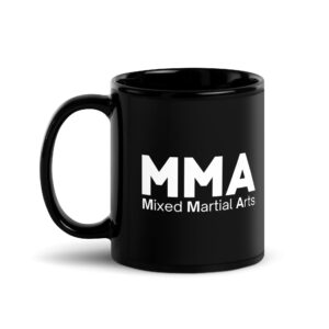 MMA Mixed Martial Arts | Bold Font MMA Logo Mug