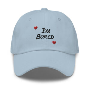 Paris Hilton I'm Bored hat